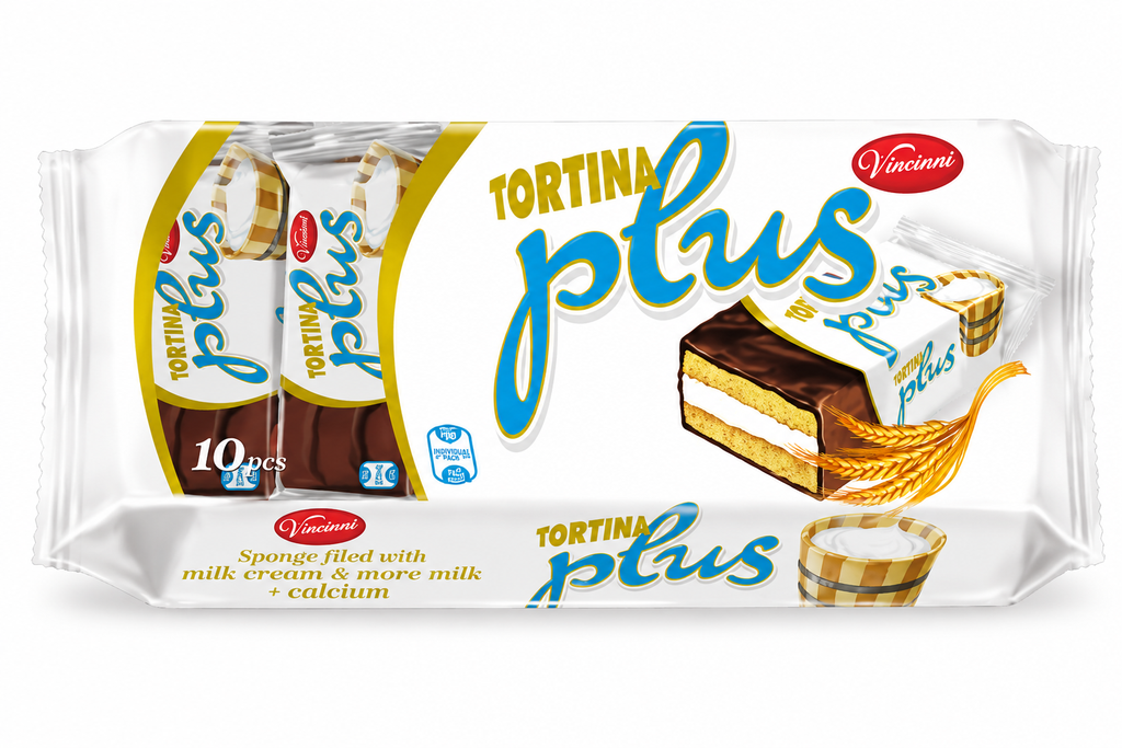 Tortina Plus 300g Milch