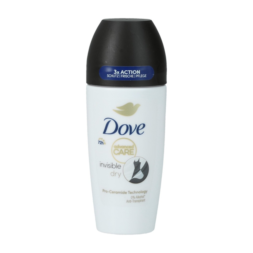 Dove Advanced Care Deoroller 50ml Invisible Dry