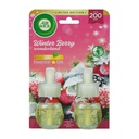 Air Wick Essential Oils Elektrischer Lufterfrischer Nachfüller 2x19ml Winter Berry Wonderland