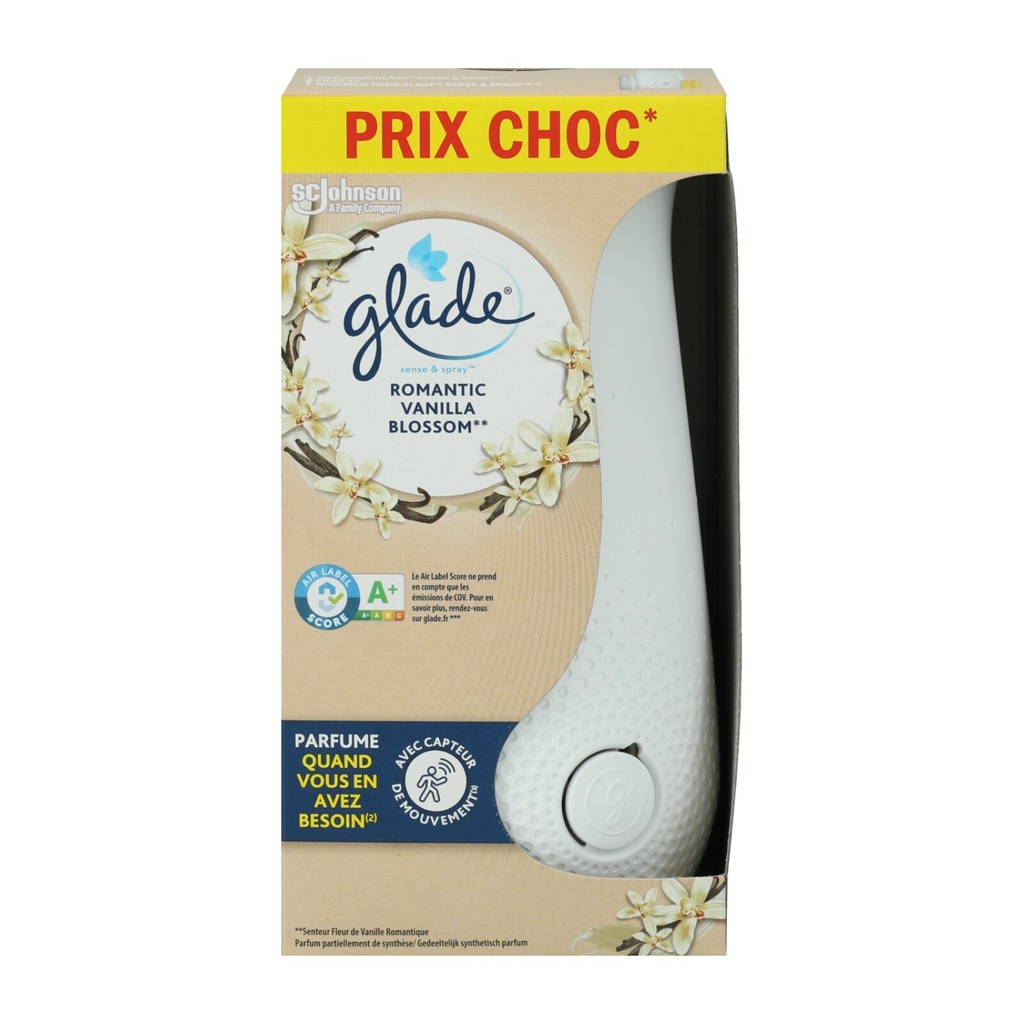 Glade Automatischer Lufterfrischer Starter-Set 18ml Romatic Vanilla Blossom