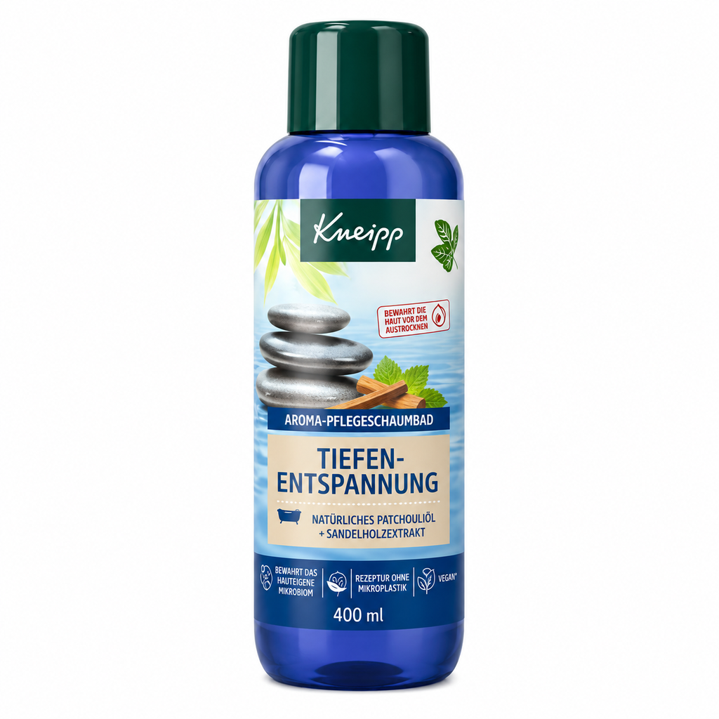 Kneipp Aroma-Badeschaum Tiefenentspannung 400 ml für entspannende Wohlfühlbäder