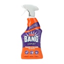 Cillit Bang Expert Fett & Kalk Reinigungsspray in violett-oranger Sprühflasche gegen hartnäckige Fett- und Kalkablagerungen