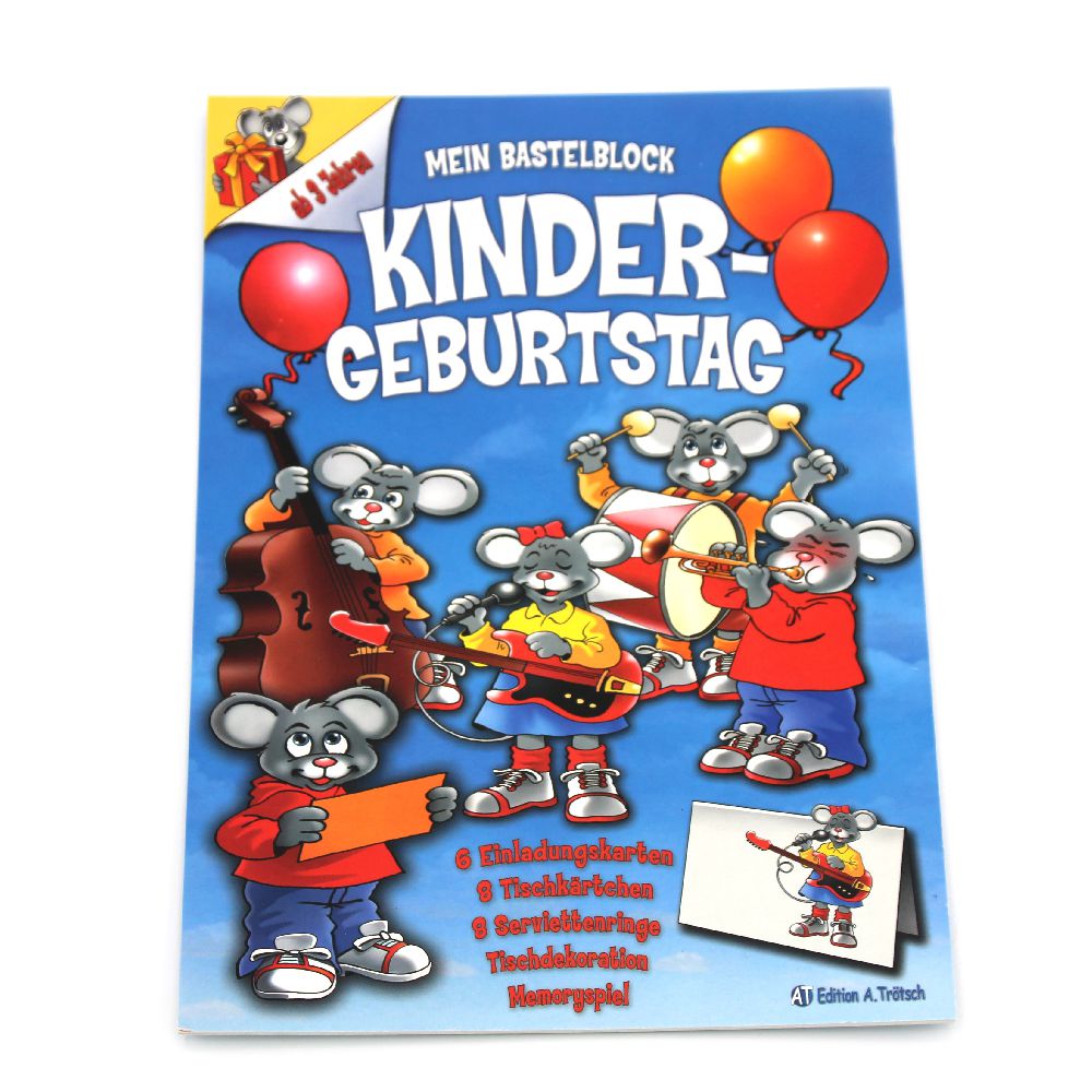 Bastelbuch Geburtstag
