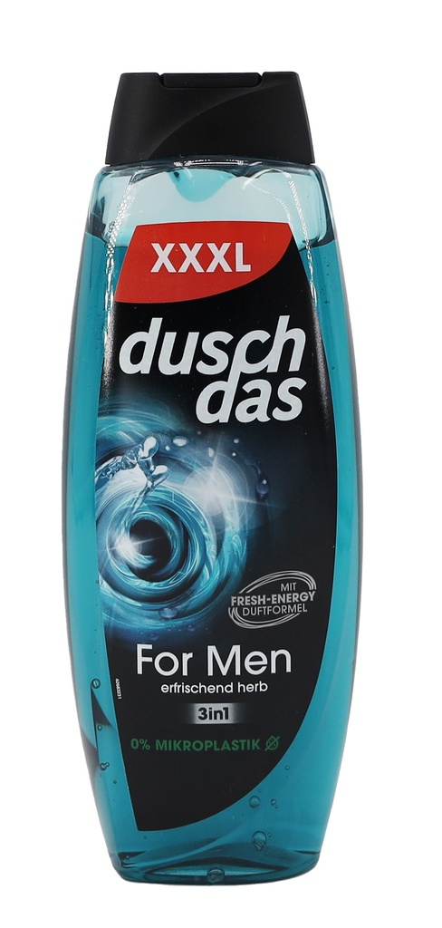 Duschdas Duschgel 3 in1 for Men 675ml XXXL