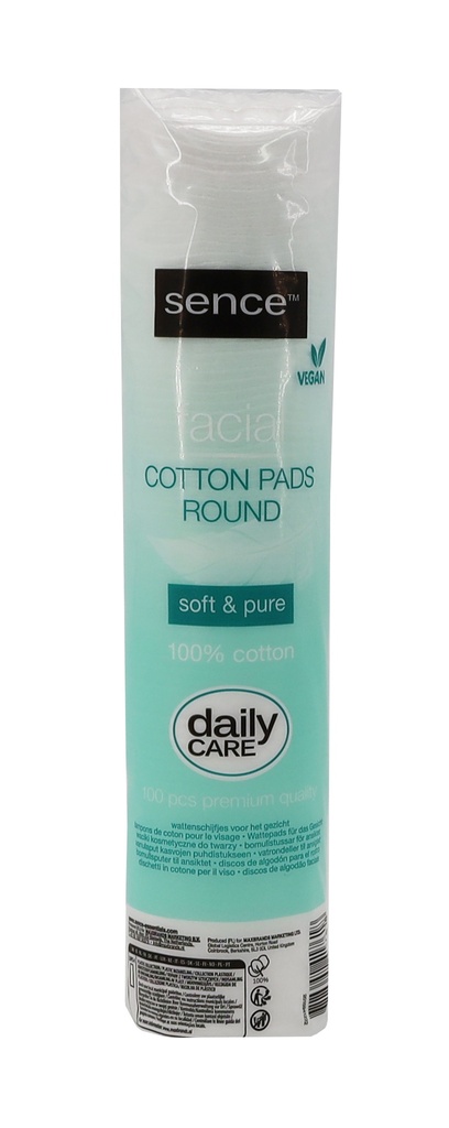 Sence Wattepads 100 Stück Soft & Pure