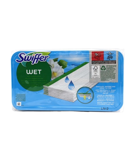 [15106] Swiffer Bodenreinigungstücher 24Stück Wet Morning Fresh