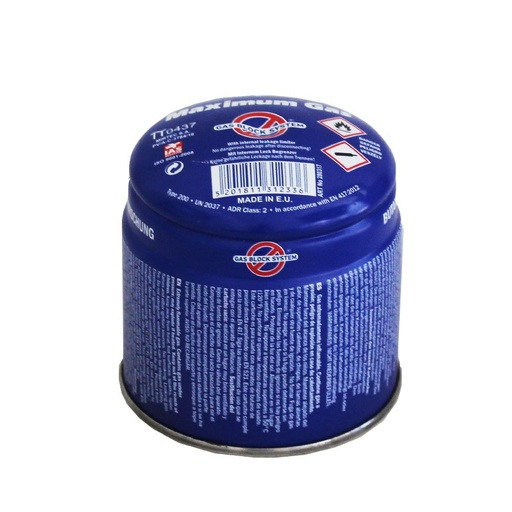[8269] Gaskartusche 190 g mit Gas Block System