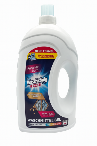 [15030] Waschkönig Color Waschmittel Gel 5 Liter 166WL