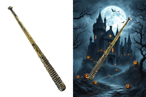 [15660] Deko Halloween "Baseballschläger" 74,5cm