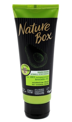 [8125] Nature Box Handcreme kaltgepresstem Avocado-Öl 75ml