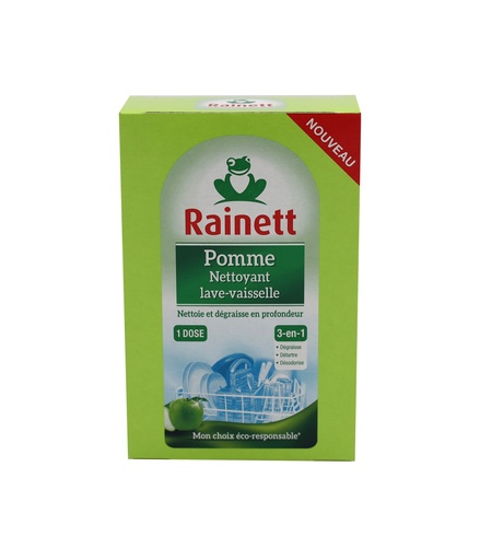 [15865] Frosch =(Frosch) Geschirrspül Reinigungspulver 3 in1 Apfel 1 Dose 125g