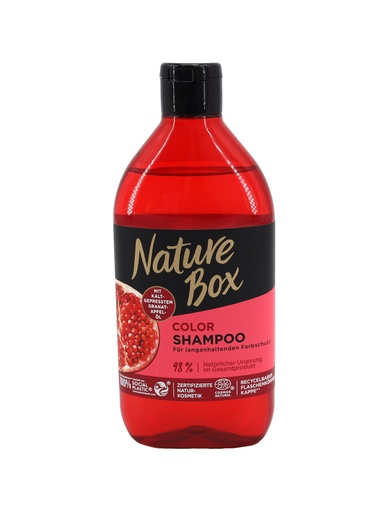 [13100] Nature Box Shampoo Color mit Granatapfel Öl 385ml