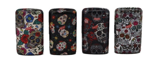 [2598] PROF MEXIKAN SKULLS Jetflame Feuerzeug