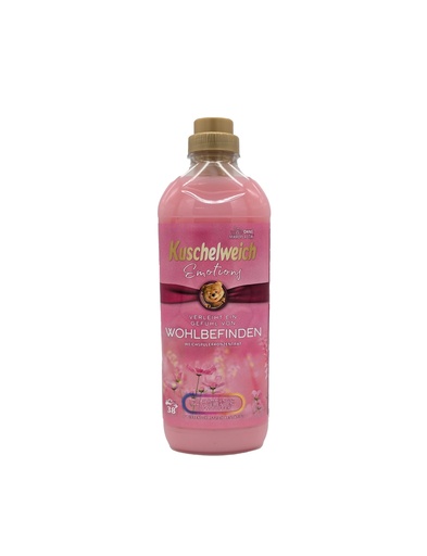 [P0000303] Kuschelweich Weichspülerkonzentrat Wohlbefinden 38WL 1 Liter