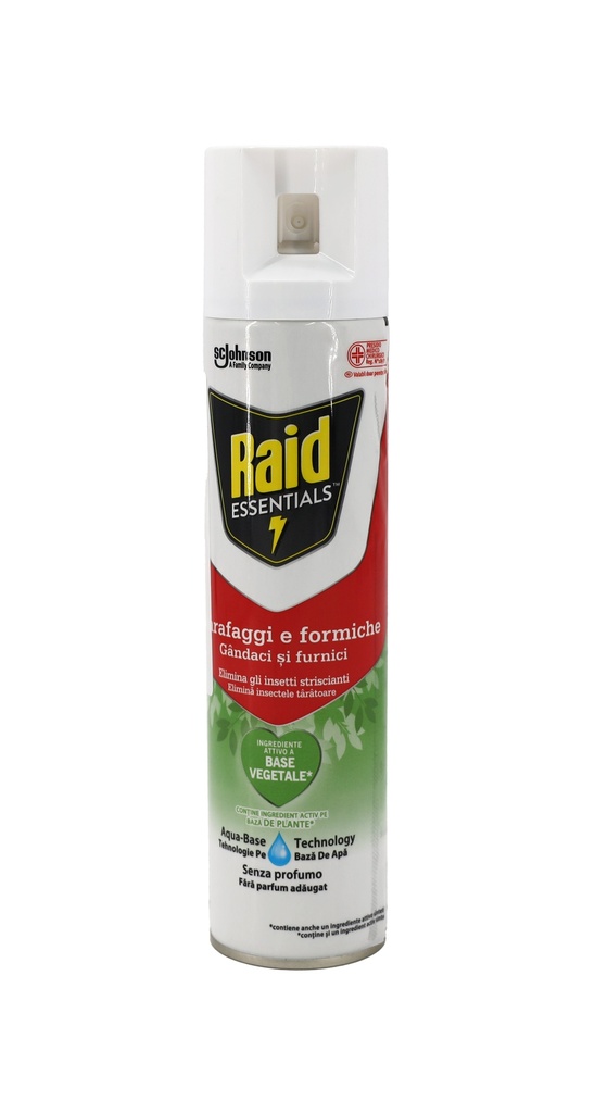 Raid Insekten-Spray Essentials Schaben- und Ameisenspray 400 ml | Schnäppchen Kings
