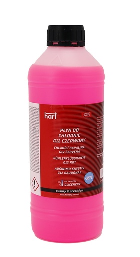 [P0000519] Kühlerfrostschutz  Kühlflüssigkeit G12 Rot 1Liter