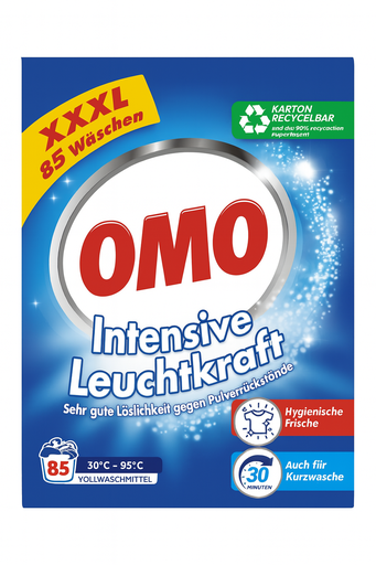 [P0000735] OMO Vollwaschmittel Pulver Intensive Leuchtkraft 85WL 5,1 kg