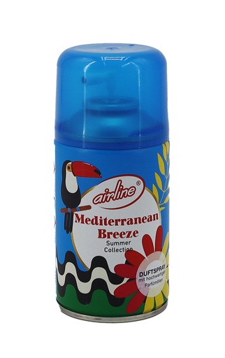 [P0000752] airline "Summer Collection" Nachfüllkartuschen 250 ml Mediterranean Breeze