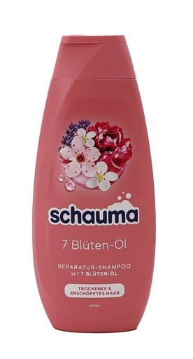 [P0000829] Schauma Shampoo 400ml 7 Blüten Öl