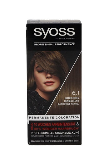 [P0000846] Syoss Color 6-1 natürliches Dunkelblond
