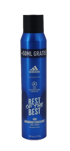 [P0000857] Adidas Deospray UEFA Best of the Best 200ml