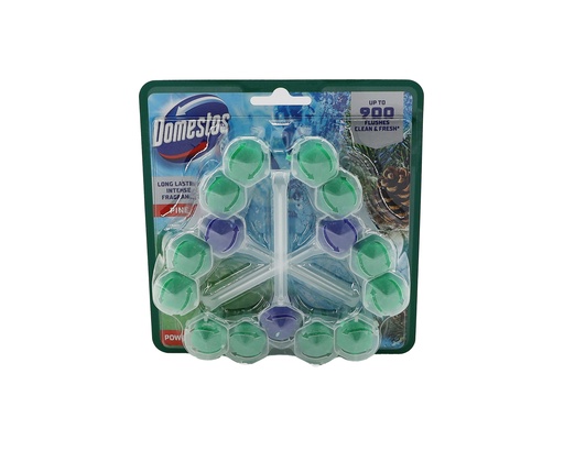 [P0001090] Domestos WC Steine Power 5 3x50g Pinie
