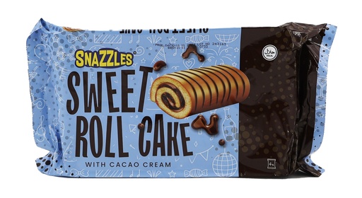 [P0001158] Snazzles Gefüllter Kuchen 200g Sweet Roll With Cacao Cream 4-Pack