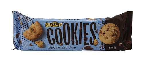 [P0001163] Snazzles Normaler Keks 135g Chocolate Chip