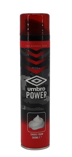 [P0001313] Umbro Rasierschaum 300ml Für Männer Power