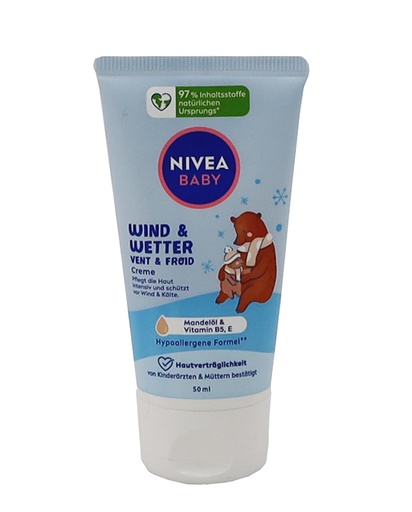 [P0001345] NIVEA BABY Wind & Wetter Creme, 50 ml