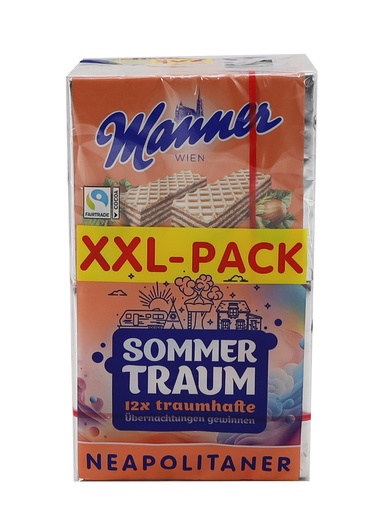 [P0001440] Manner Neapolitaner Vorratspackung XXL Pack 8 x 75g