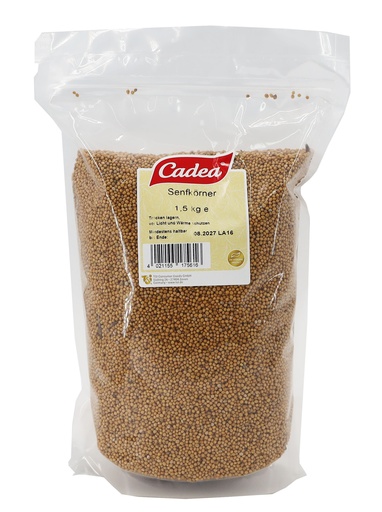 [P0001497] CADEA Senfkörner 1,5kg BT