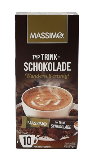 [P0001533] MASSIMO Feine Trinkschokolade 250g FS