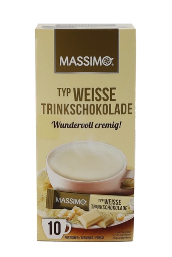 [P0001534] MASSIMO Weiße Trinkschokolade 250g FS