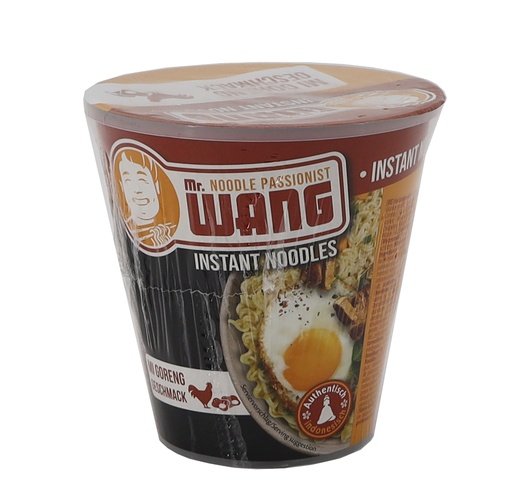 [P0001559] MR WANG Instant-Nudeln MI GORENG 65g Becher HOT