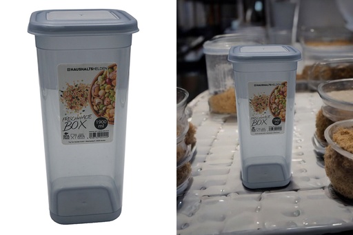 [P0001611] Frischhaltebox grau, 1900ml