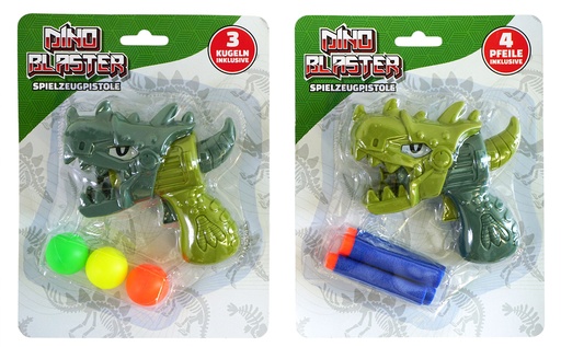 [P0001648] Spielzeug Pistole "Dinosaurier", 2 Designs