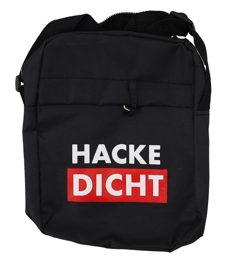 [P0001660] Bauchtasche/Umhängetasche "HACKE DICHT", 30x15cm