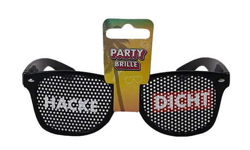 [P0001685] Partybrille "Malle-Party", HACKE DICHT