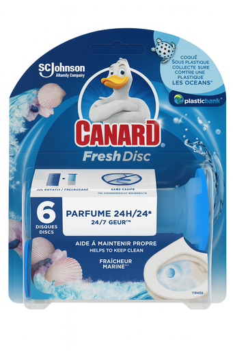 [P0001988] Canard =(WC-Ente) Frische Siegel Duft-WC-Reiniger Marine Fresh 6x