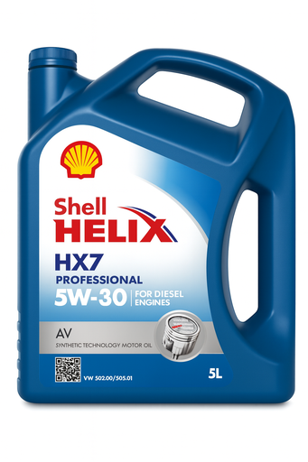 [P0002333] SHELL Helix HX7 Professional AV 5W-30 Motoröl 5 Liter