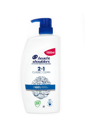 [P0002334] Head&shoulders Anti Schuppen Shampoo 2in1 Classic Clean 1000ml