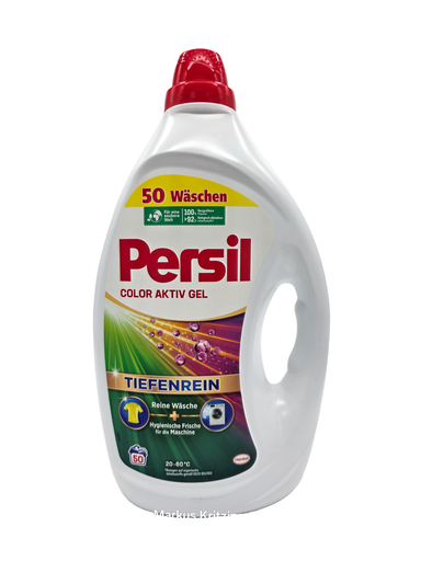 [P0002501] Persil Colorwaschmittel Gel Aktiv Tiefenrein 2,25L 50 WL