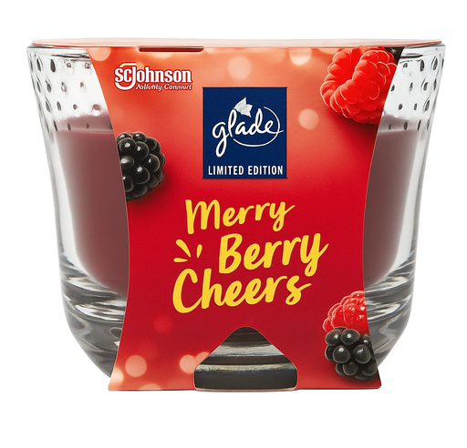 [P0002524] Glade Duftkerze Merry Berry Cheers 224g