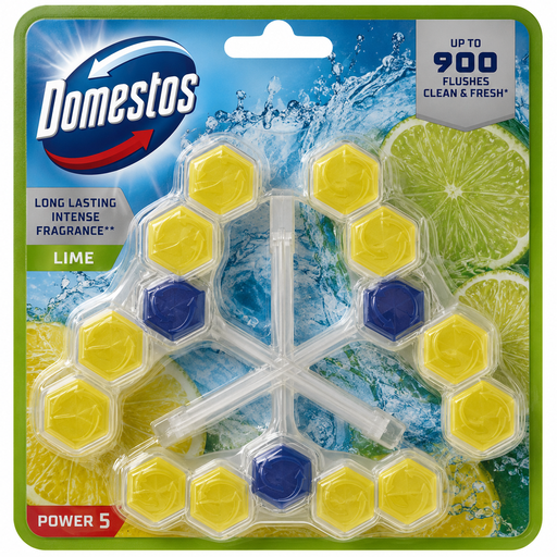 [P0003002] Domestos Power 5 WC Stein Lemon 3x50g