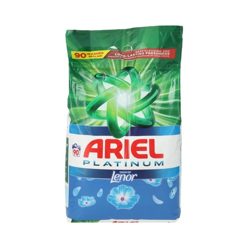 [P0003257] Ariel Waschpulver 5,85kg PLATINUM Touch Of Lenor 90WL/265Wg