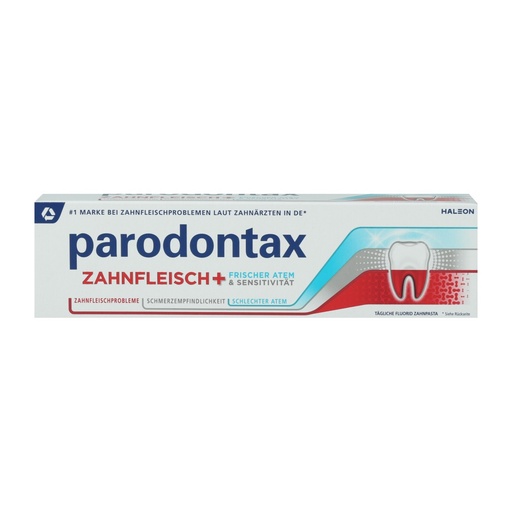 [P0003275] Parodontax Zahnpasta Zahnfleisch + Sensitivität & frischer Atem, 75 ml