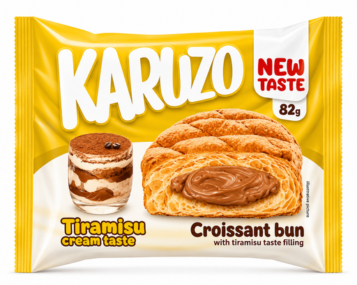 [P0003464] Karuzo Croissant 82g Tiramisu Cream