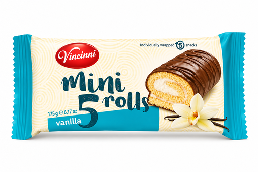 [P0003471] Mini Rolls 5er Pack 175g Vanille