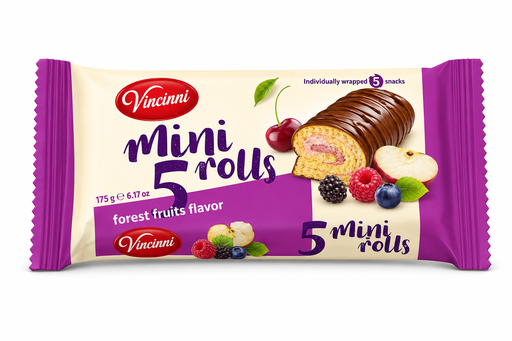 [P0003472] Mini Rolls 5er Pack 175g Fruchtmix